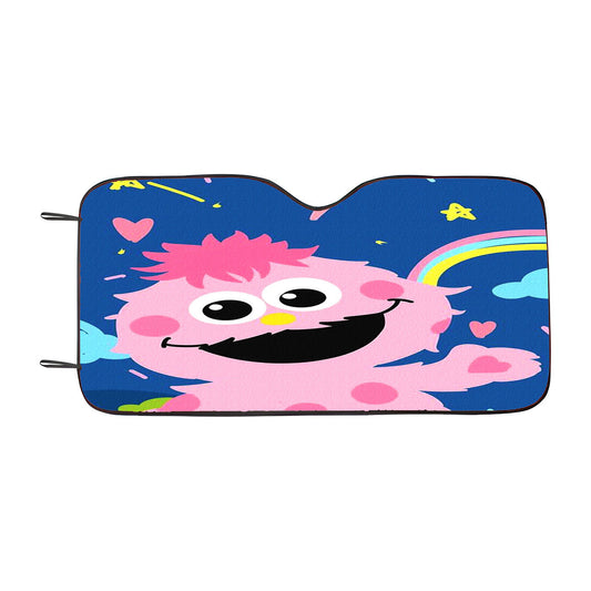 Cookie Monster Cartoon Creative Car Auto Sun Shade Windshield Cover