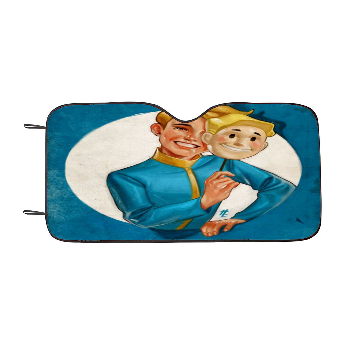 Fallout 4 Vault Tech Car Auto Sun Shade Windshield Cover