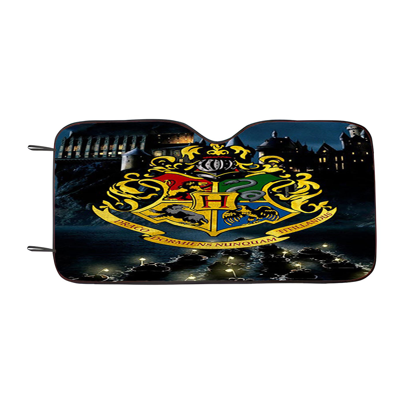 Hogwarts House Harry Potter Car Auto Sun Shade Windshield Cover
