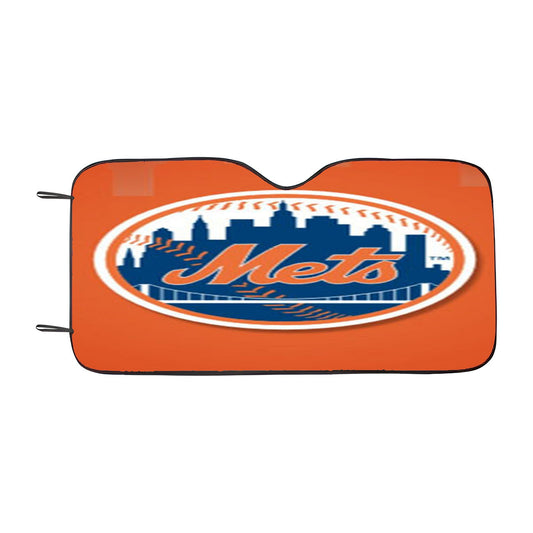 New York Mets Logo Car Auto Sun Shade Windshield Cover