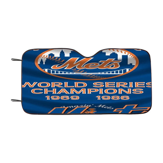 New York Mets World Series Car Auto Sun Shade Windshield Cover