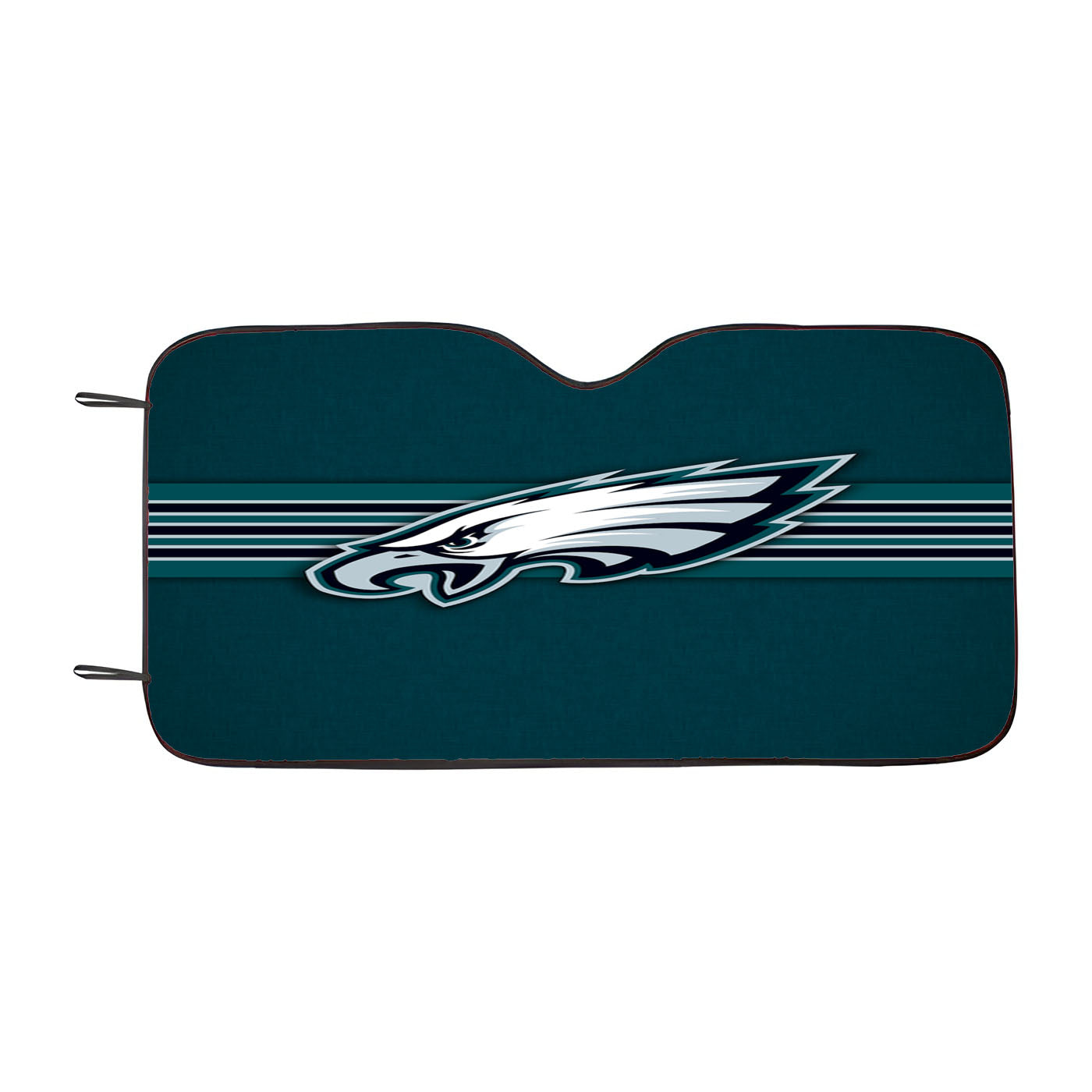 Philadelphia Eagles Vintage Stripe Car Auto Sun Shade Windshield Cover