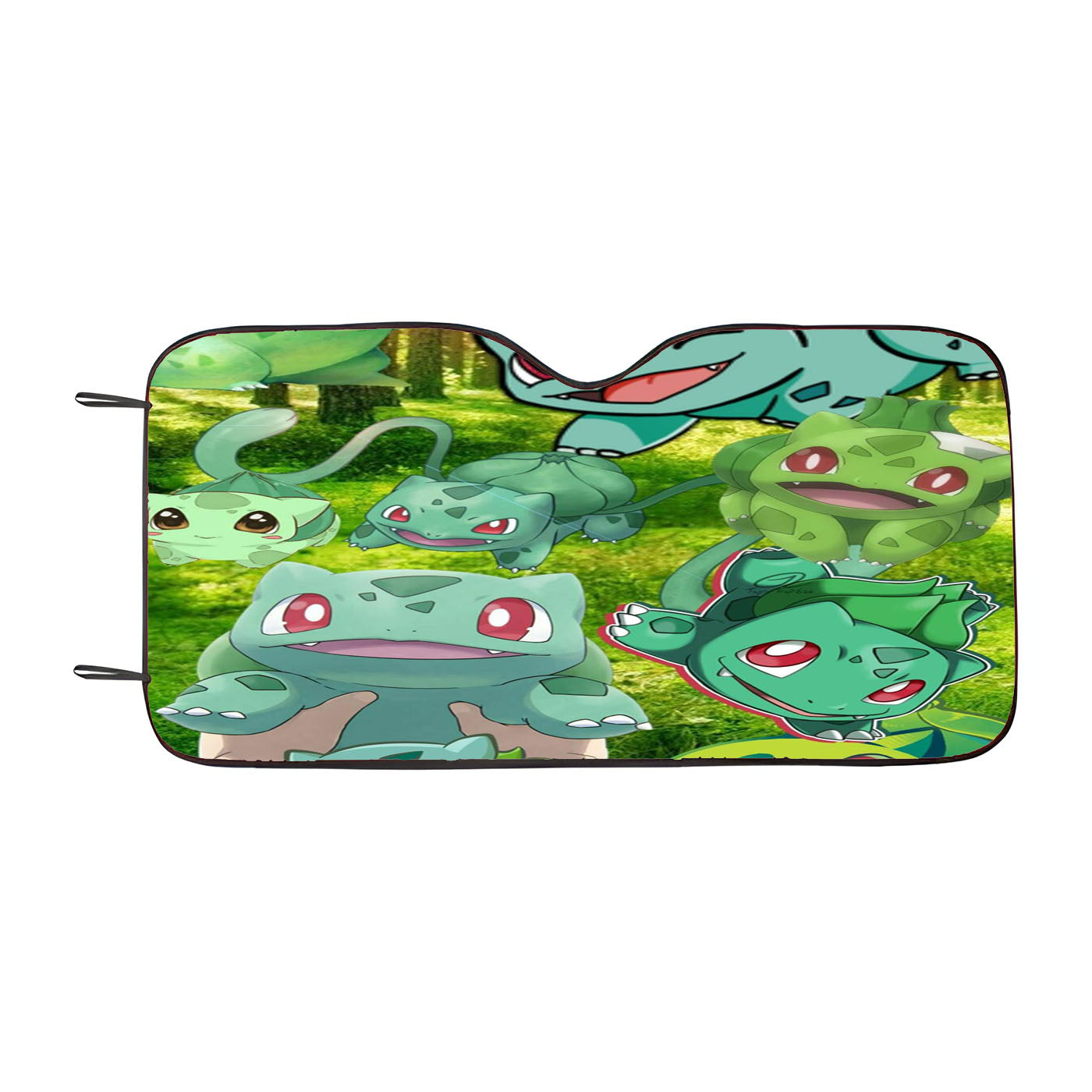 Pokemon Bulbasaur Collages Car Auto Sun Shade Windshield Cover