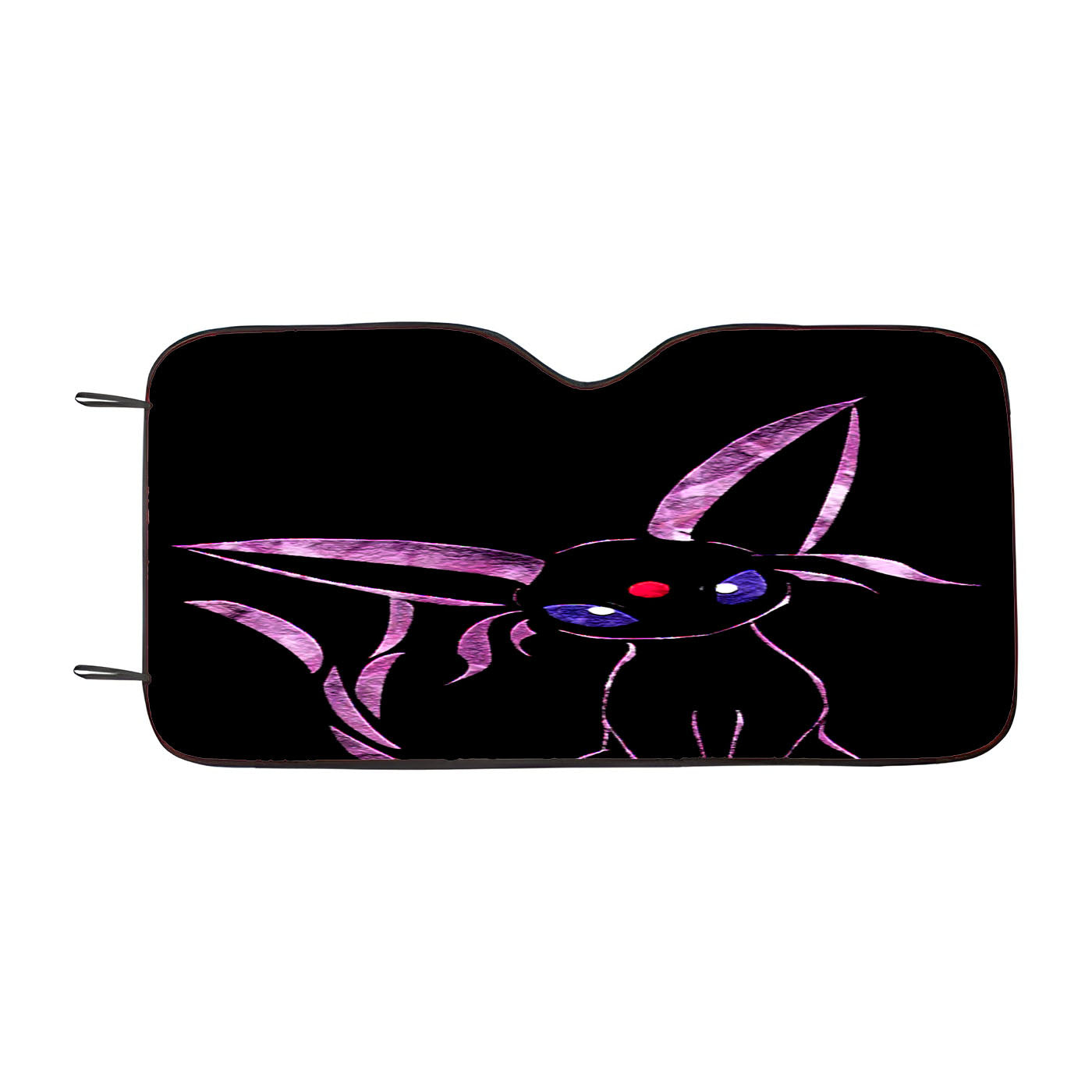 Pokemon Espeon Purple Siluet Car Auto Sun Shade Windshield Cover