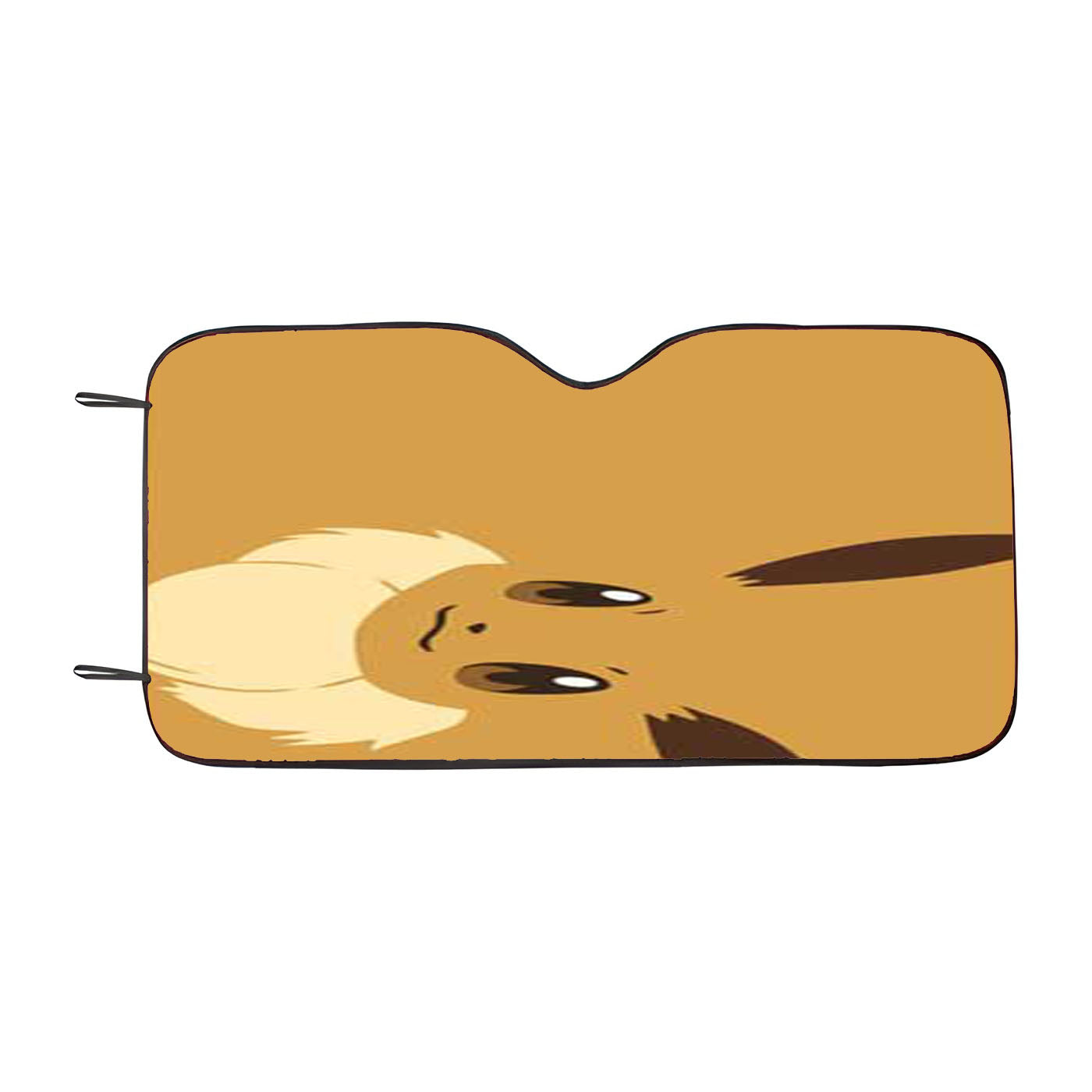 Pokemon Evee Face Car Auto Sun Shade Windshield Cover