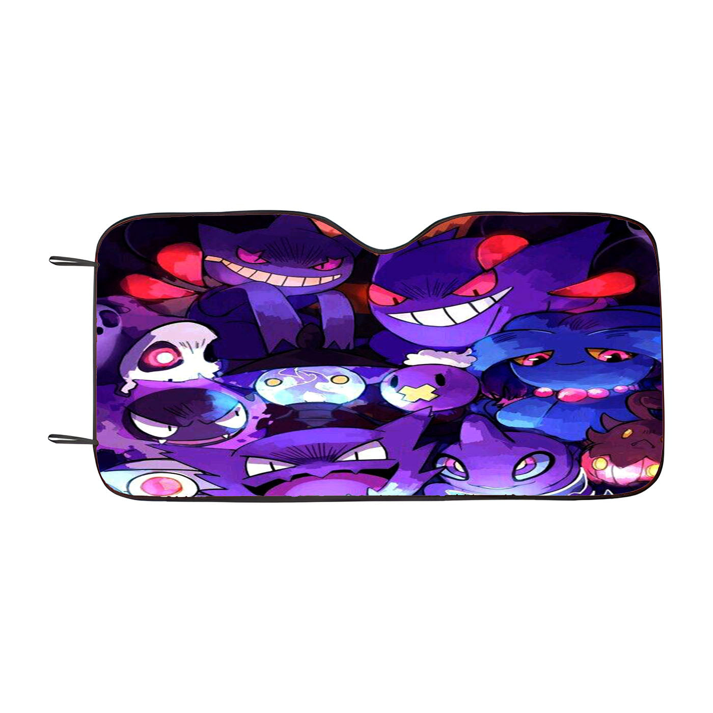 Pokemon Gengar Doodle Car Auto Sun Shade Windshield Cover