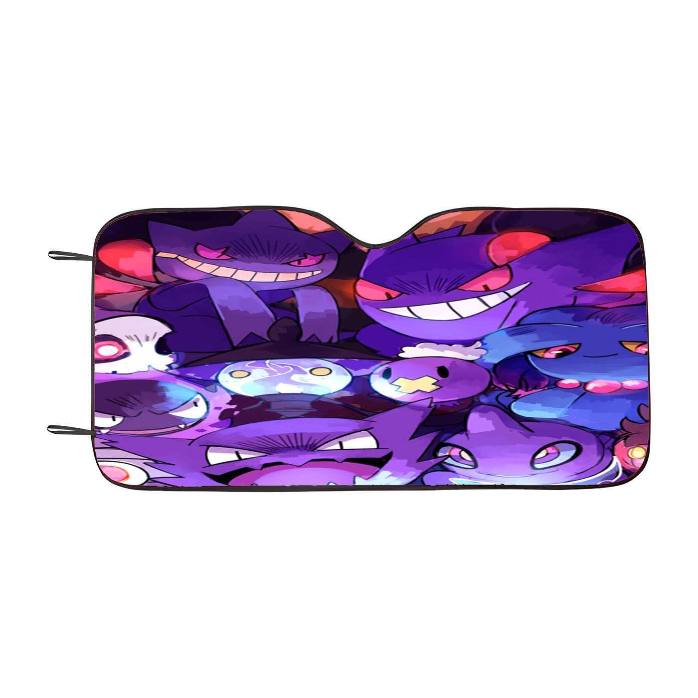 Pokemon Ghost Collections Car Auto Sun Shade Windshield Cover