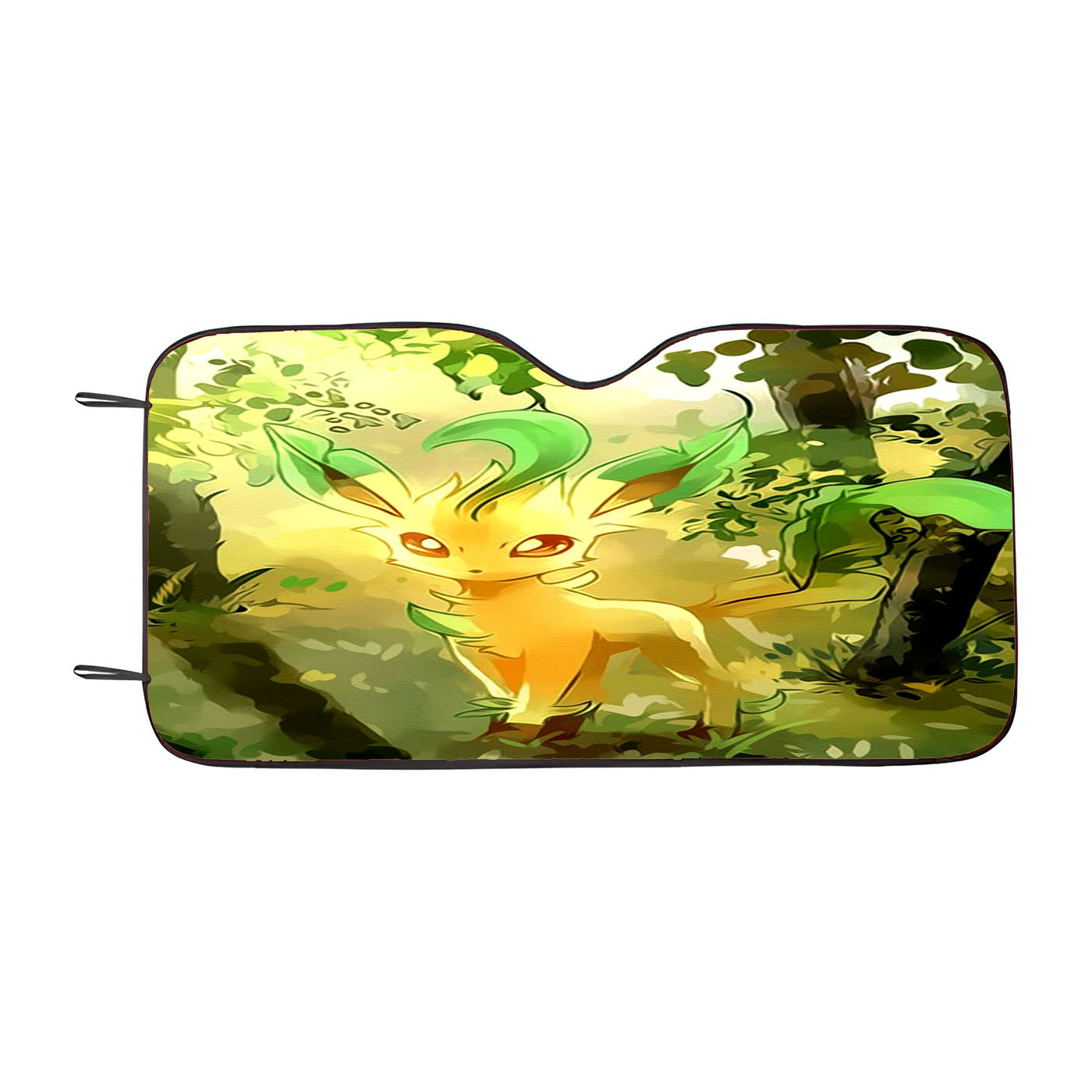 Pokemon Leafeon Car Auto Sun Shade Windshield Cover