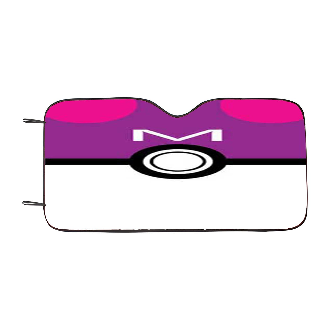 Pokemon Masterball Minimal Car Auto Sun Shade Windshield Cover