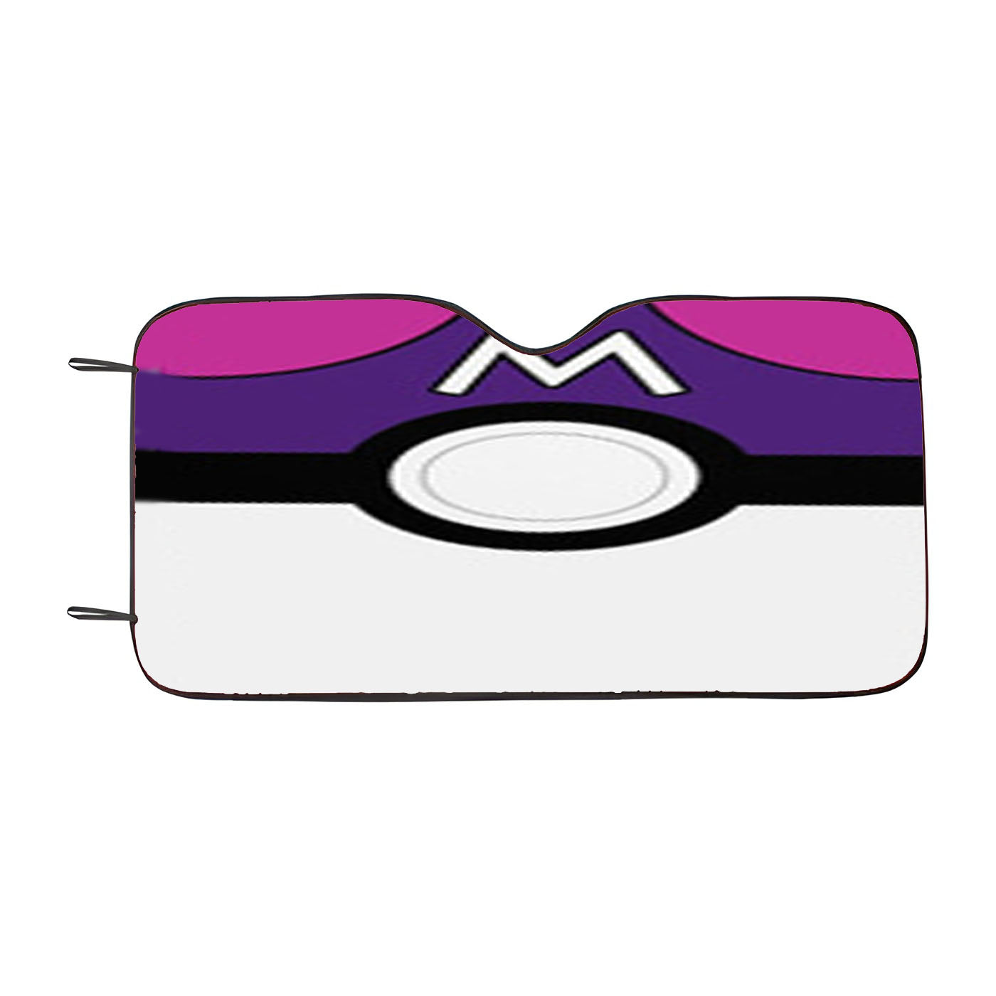 Pokemon Masterball Pokeball Car Auto Sun Shade Windshield Cover