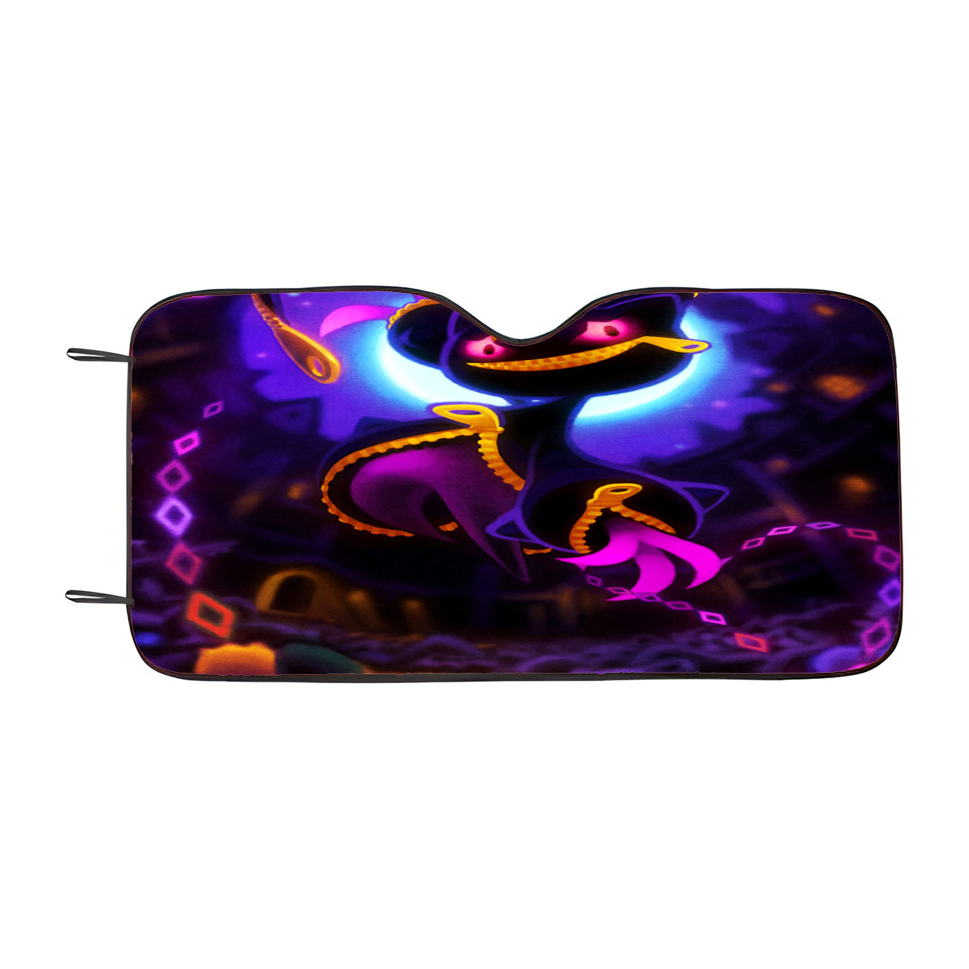 Pokemon Mega Banette Car Auto Sun Shade Windshield Cover