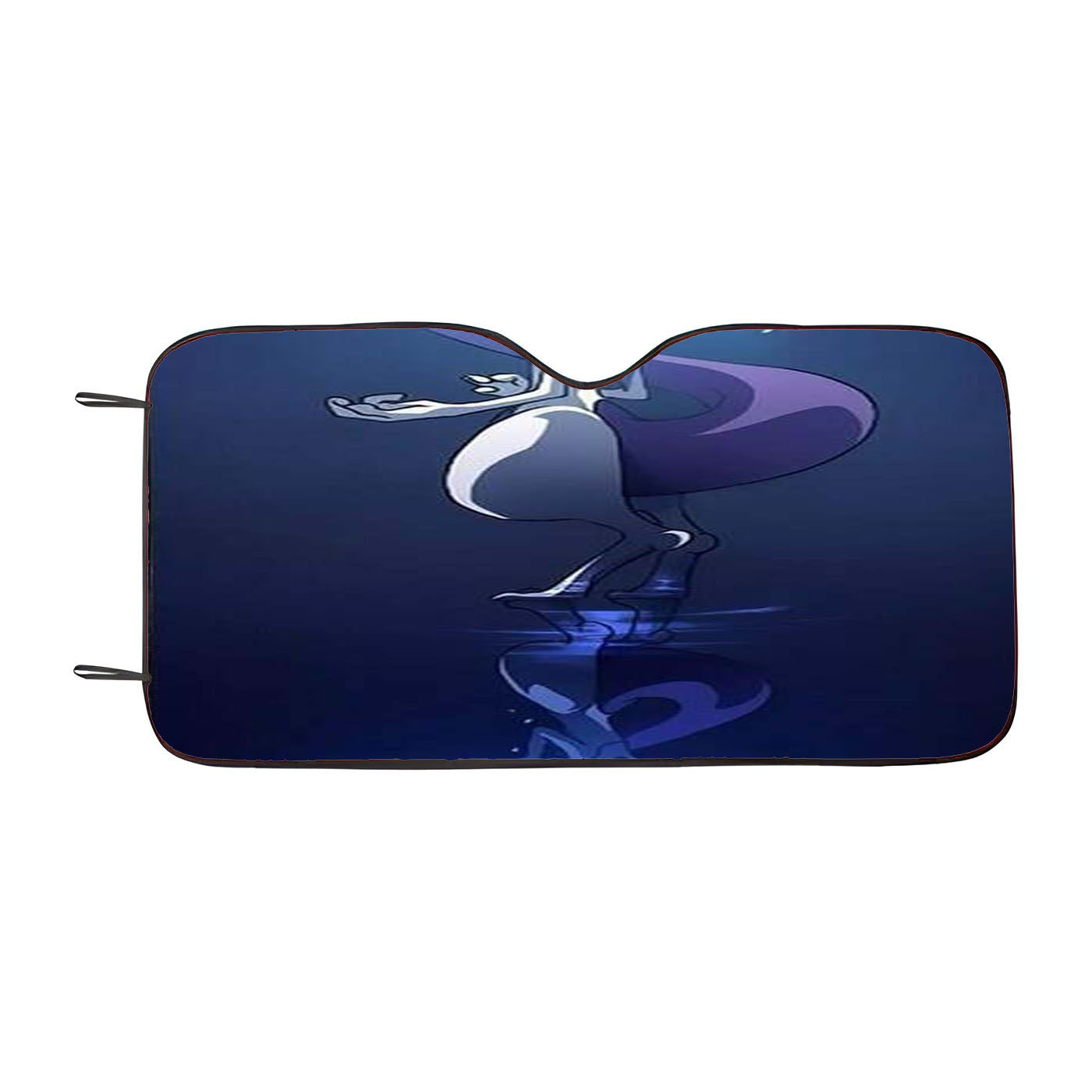 Pokemon Mewtwo Cartoon Car Auto Sun Shade Windshield Cover