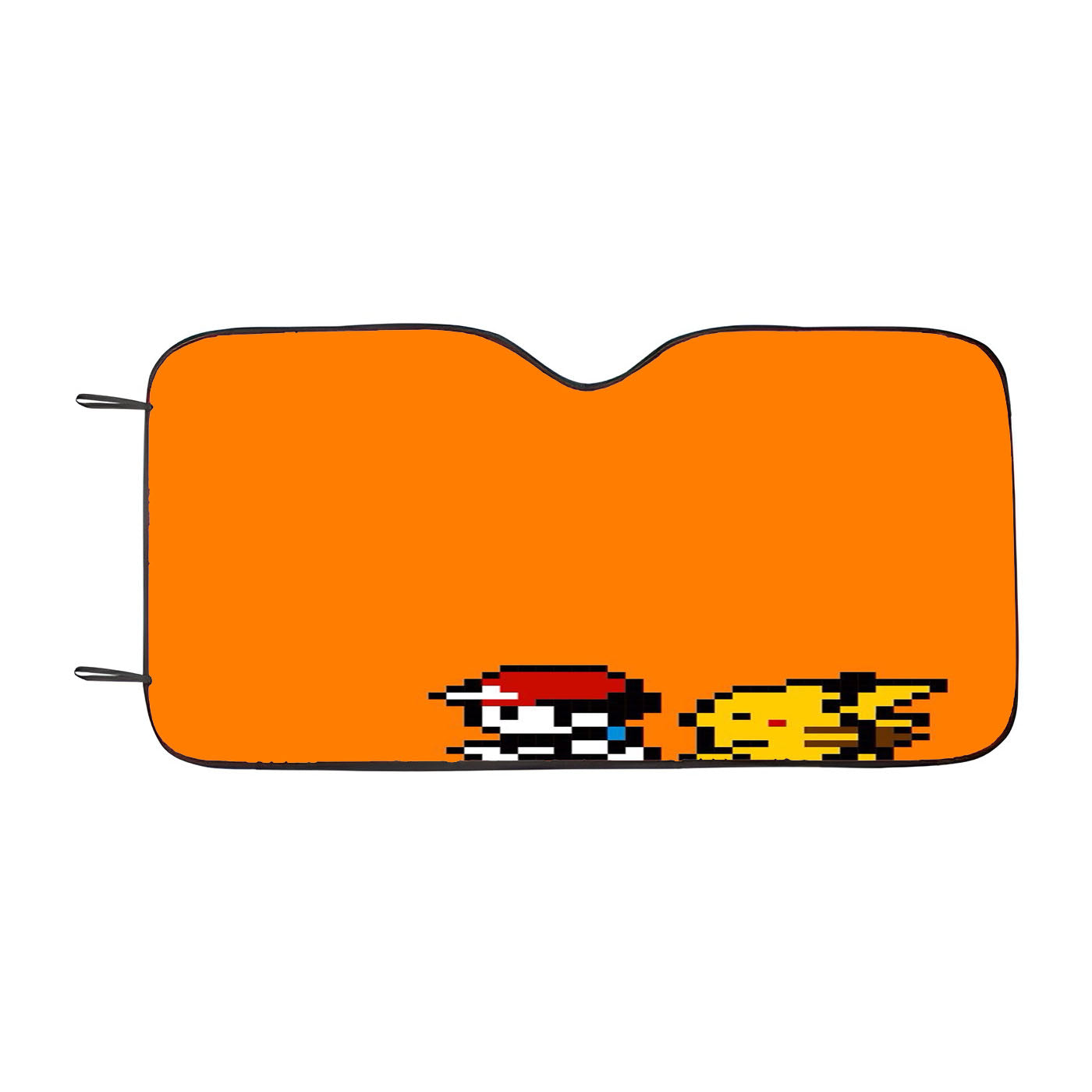 Pokemon Minimalist Pixel Art Car Auto Sun Shade Windshield Cover