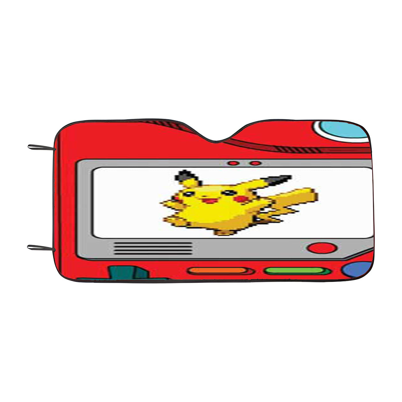 Pokemon Pokedex Sprite Car Auto Sun Shade Windshield Cover