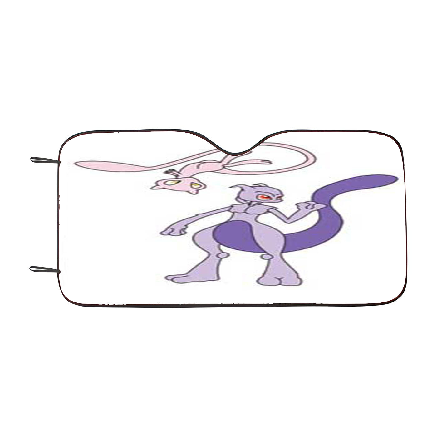 Pokemon Purple Creatures Car Auto Sun Shade Windshield Cover