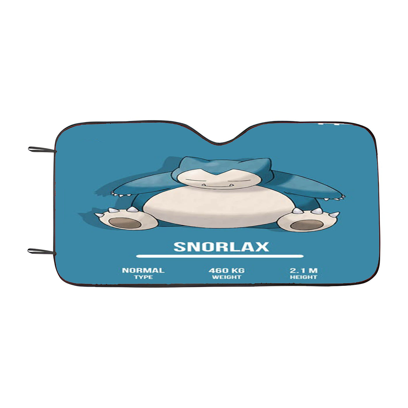 Pokemon Snorlax Car Auto Sun Shade Windshield Cover