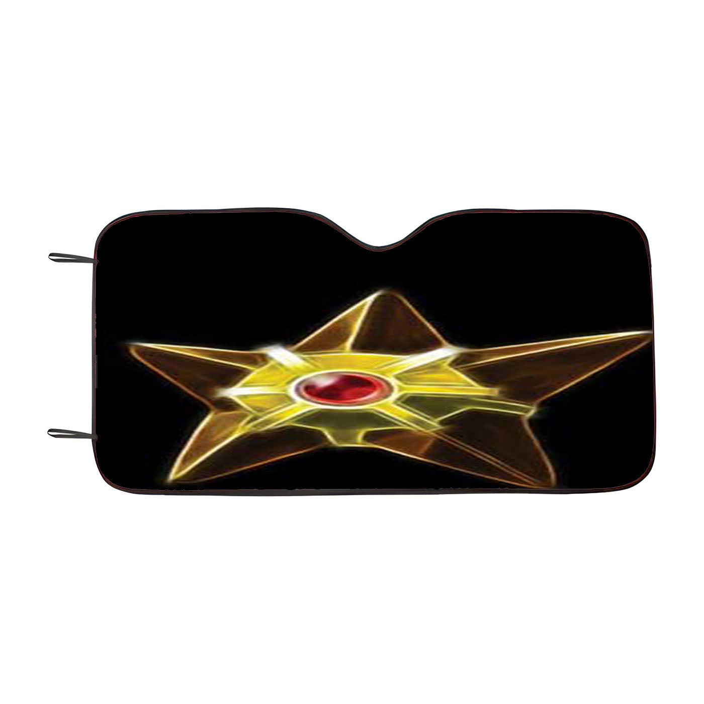 Pokemon Staryu Glow Car Auto Sun Shade Windshield Cover