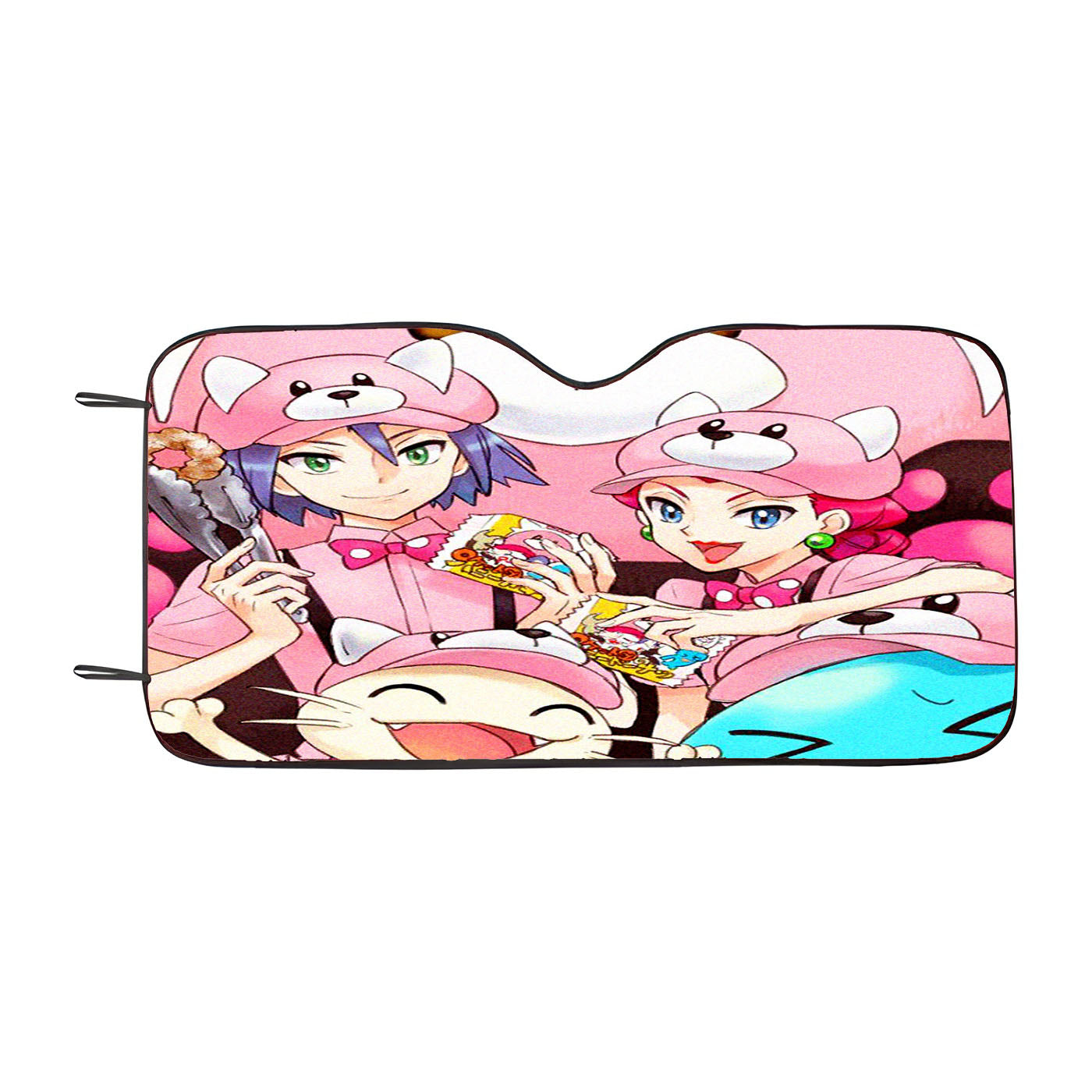 Pokemon Team Rocket Post Grain Car Auto Sun Shade Windshield Cover