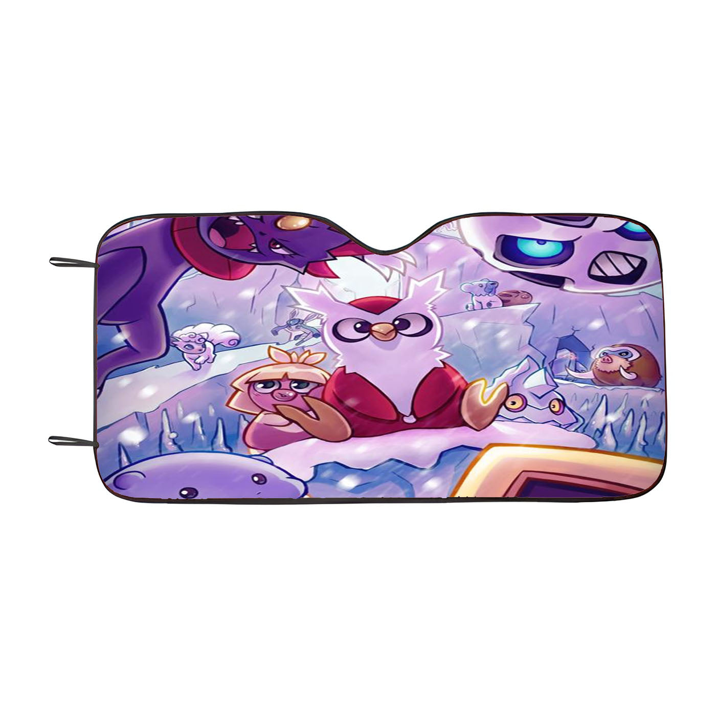 Pokemon Type Ice Collections Car Auto Sun Shade Windshield Cover