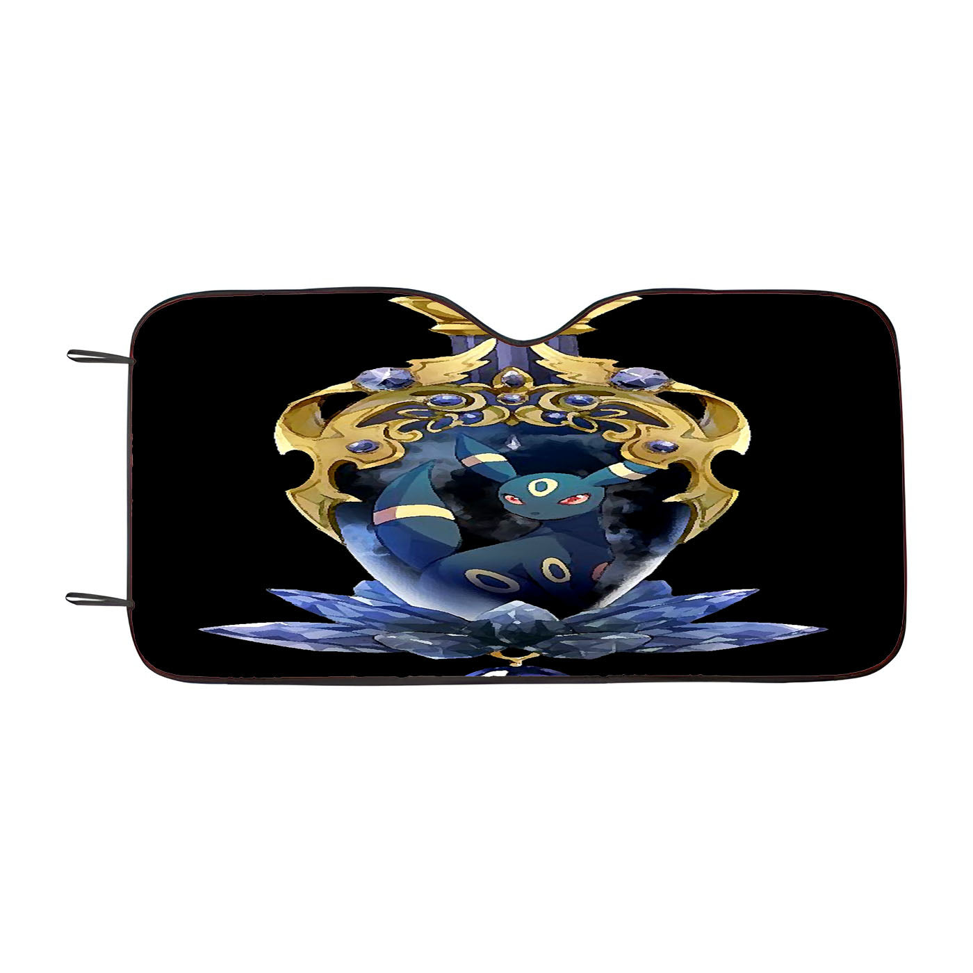 Pokemon Umbreon Diamond Car Auto Sun Shade Windshield Cover