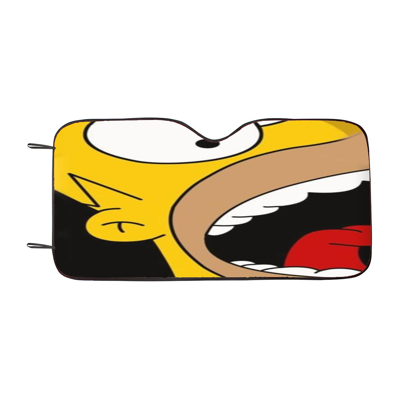 Simpsons Shout Car Auto Sun Shade Windshield Cover