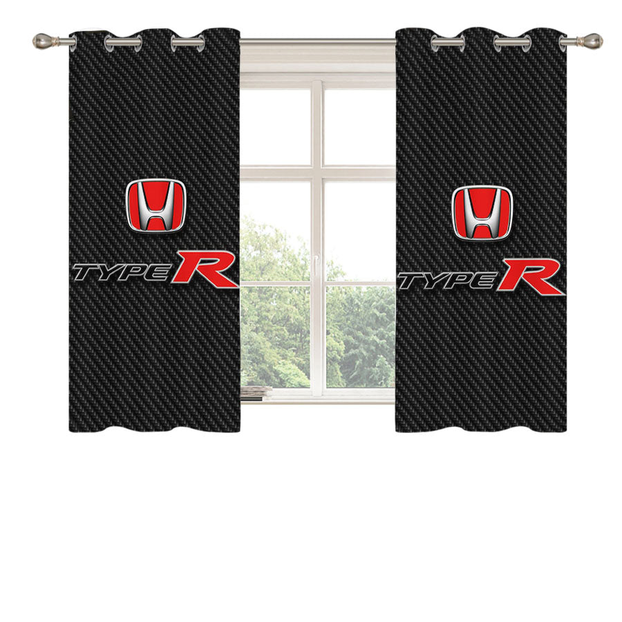 Honda Civic Type R Carboon Peach Skin Window Curtains