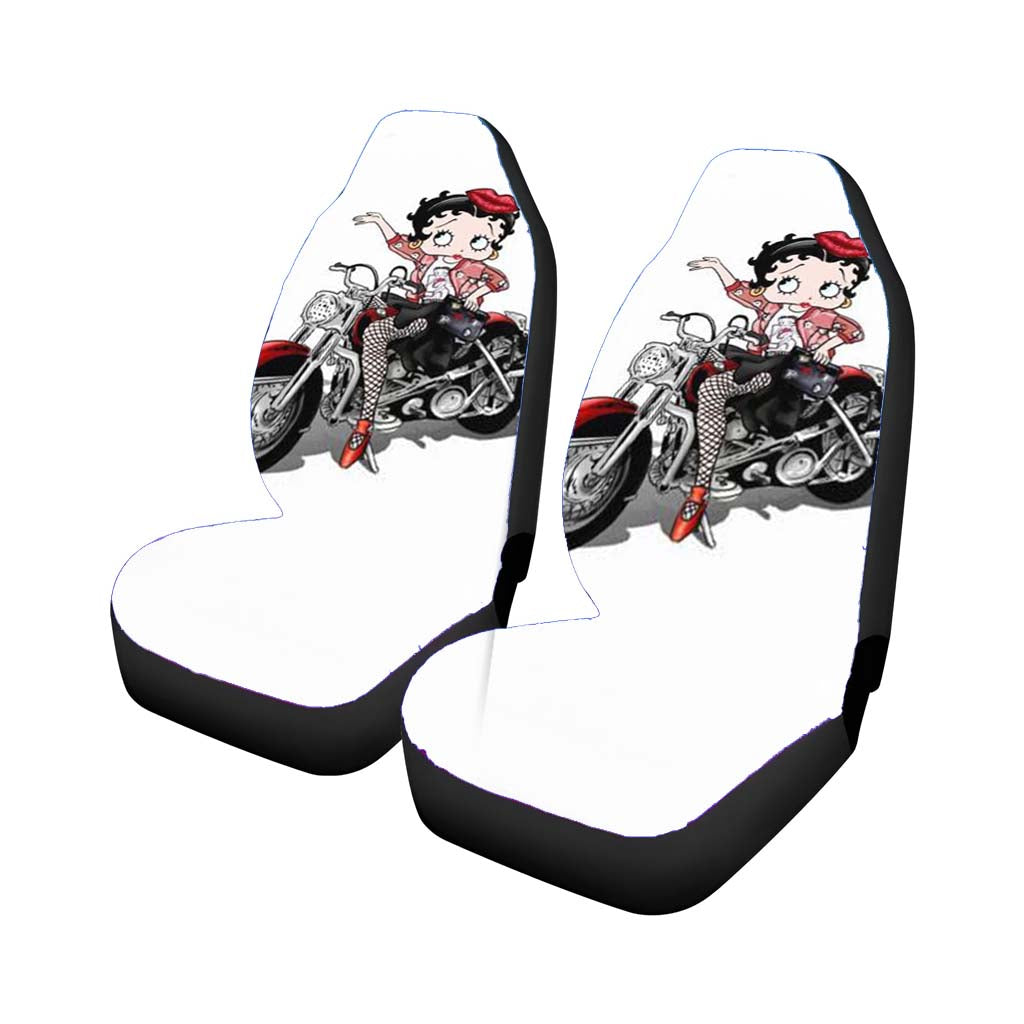 Betty Boop Comic Girl 2 Car Seat Covers