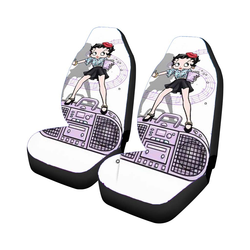 Betty Boop Comic Girl 3 Car Seat Covers