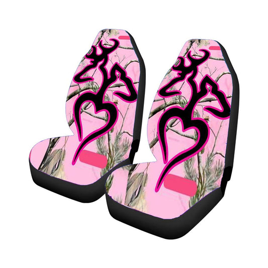 Car Seat Cover Love Browning Deer Camo Pink Universal Fit