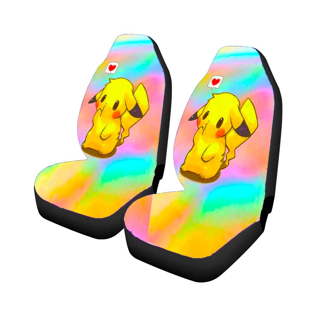 Pikachu Love Car Seat Covers