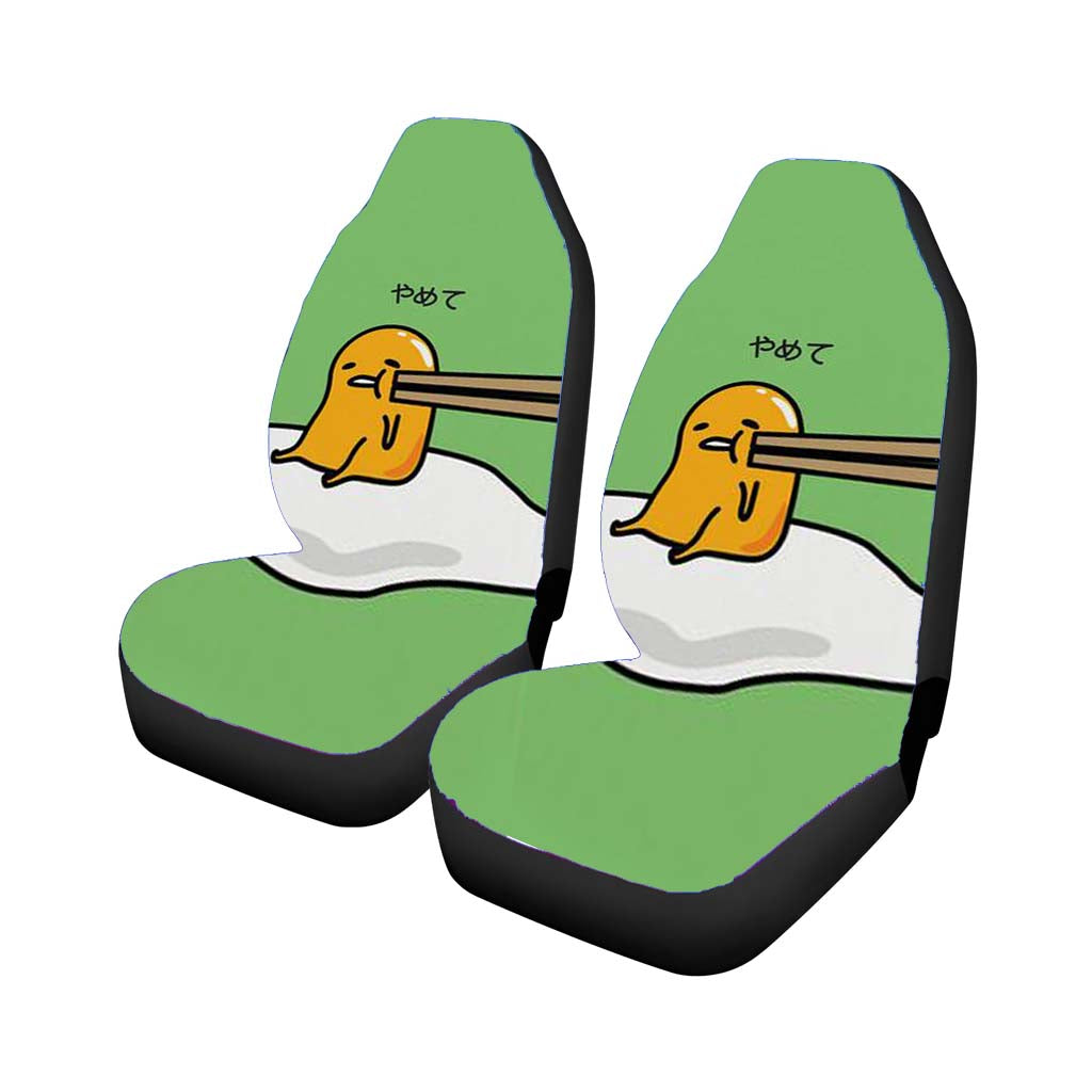 Gudetama Chopstick Car Seat Covers