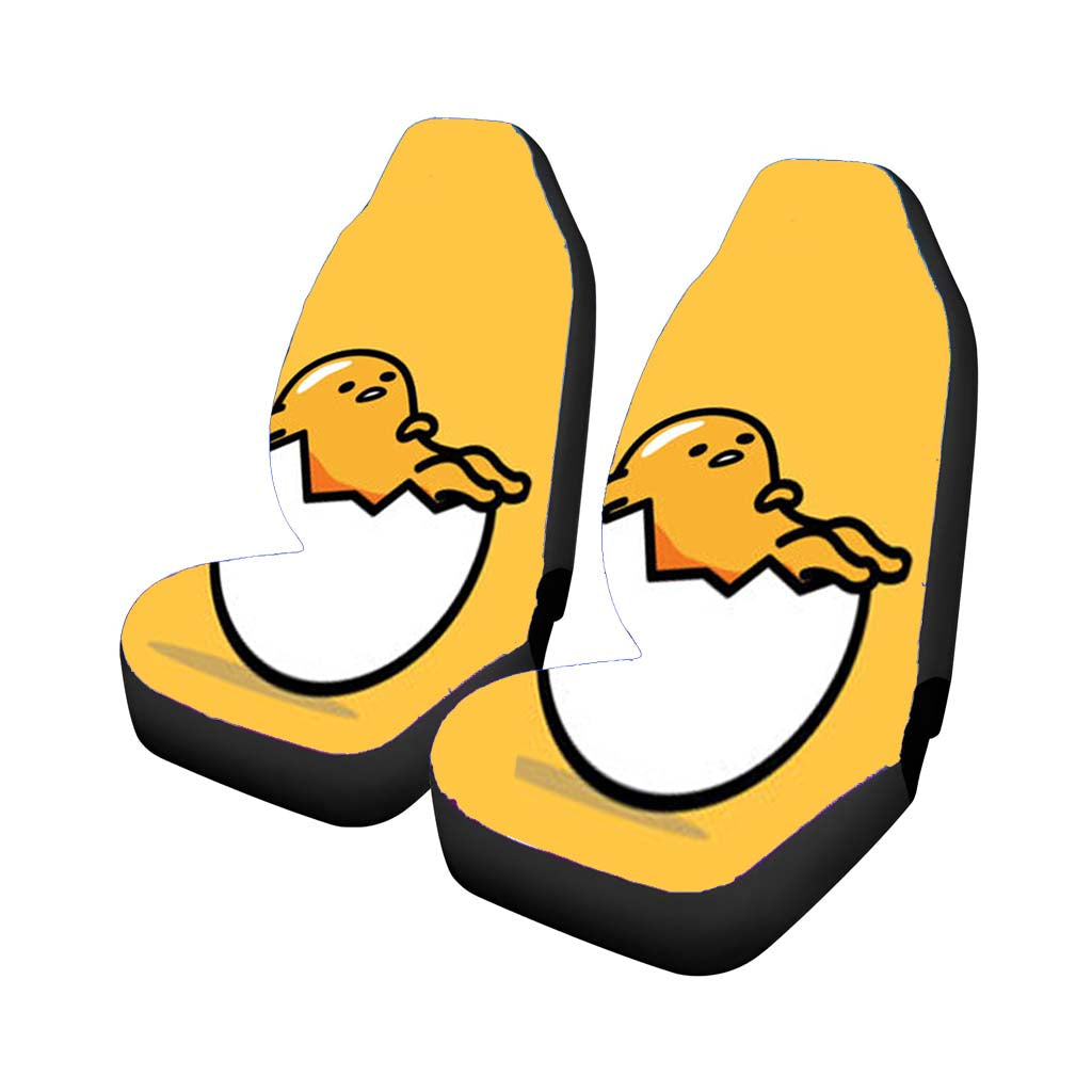 Gudetama Egg Slim Car Seat Covers