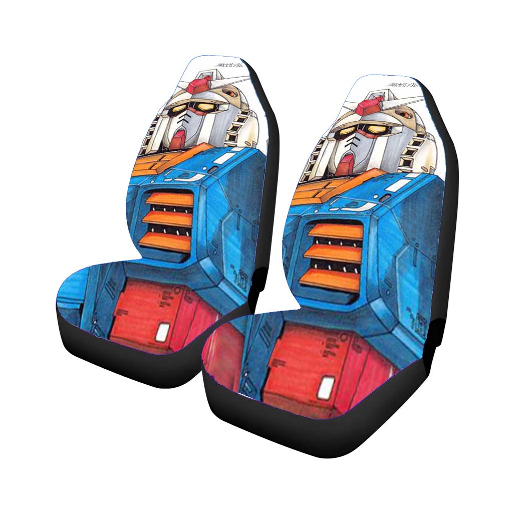 Gundam Art Car Seat Covers