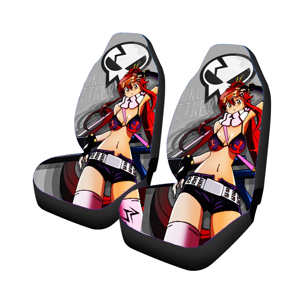 Gurren Lagann Yoko Littner Logo Car Seat Covers