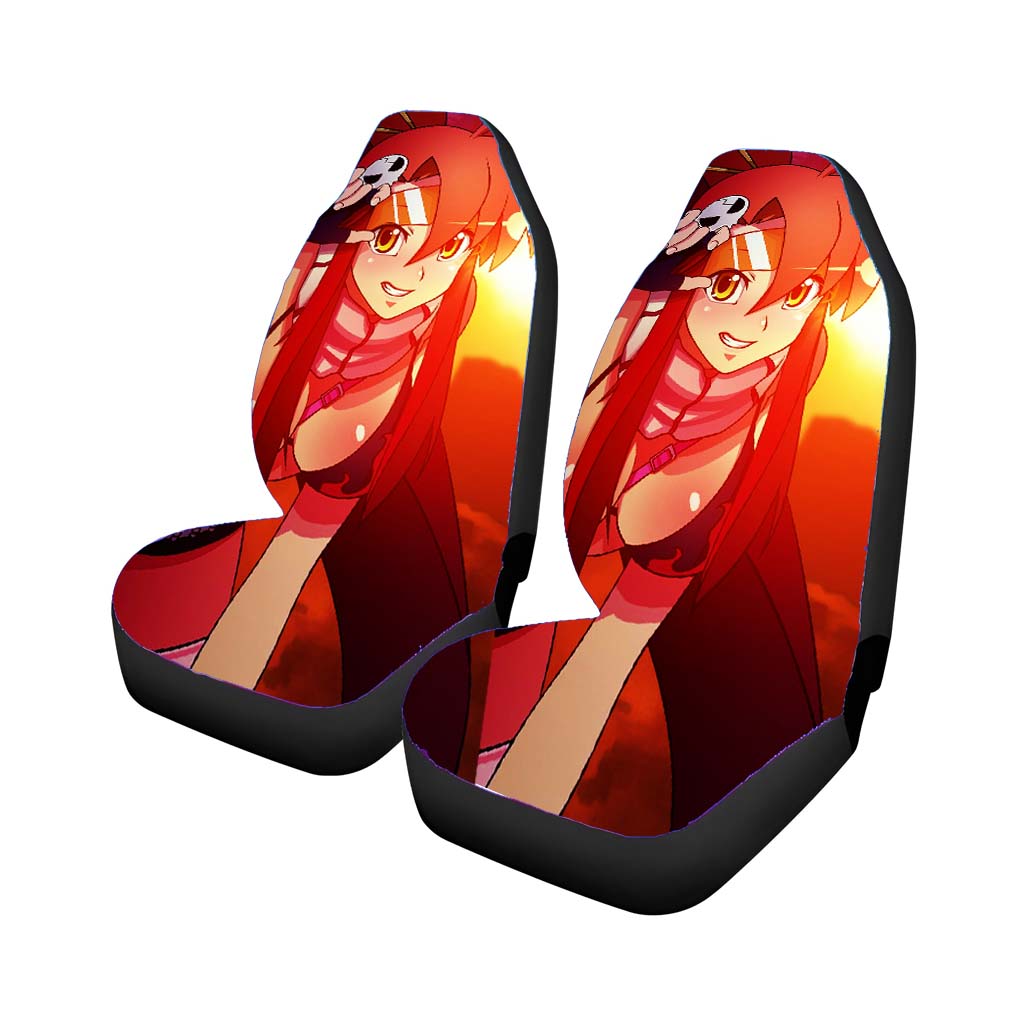 Gurren Lagann Yoko Littner Sunset Car Seat Covers