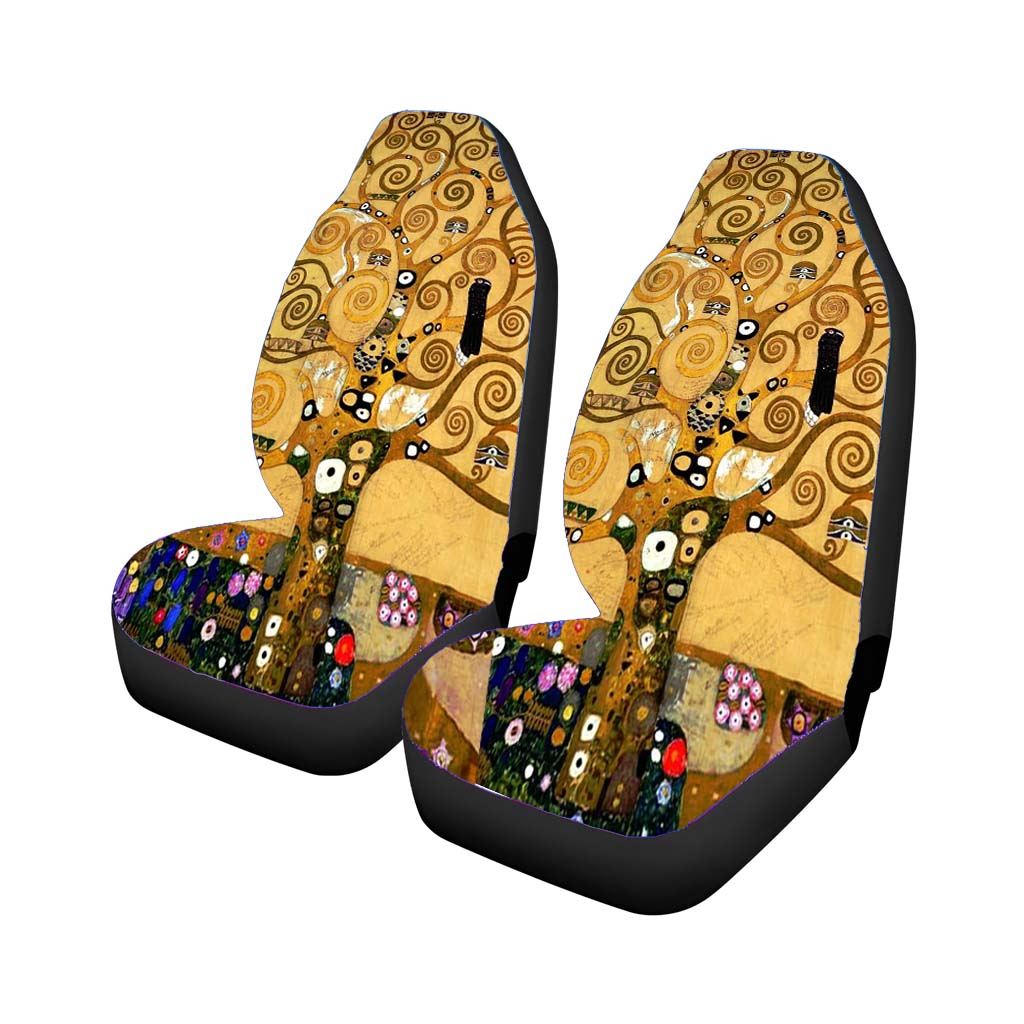 Gustav Klimt Tree Of Life Car Seat Covers
