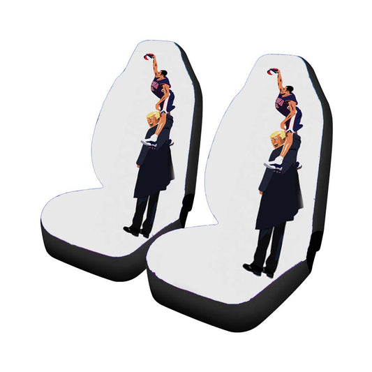 Half Man, Half A Nation Car Seat Covers