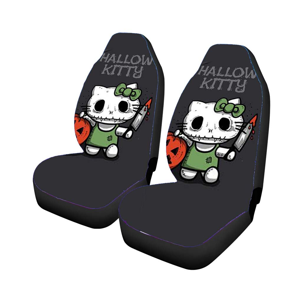 Hallow Kitty Car Seat Covers
