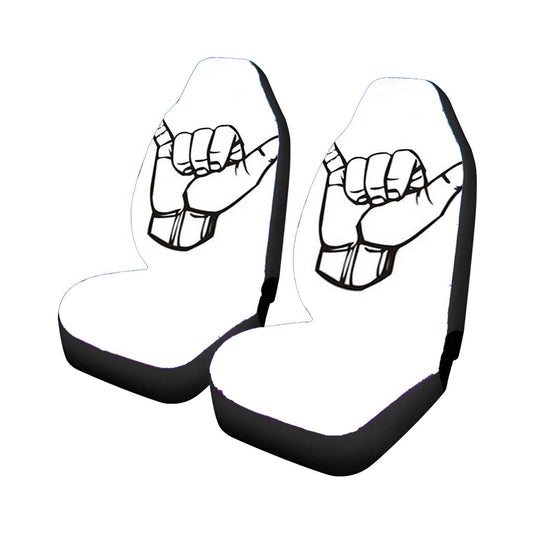 Hang Loose Hand Sign Car Seat Covers