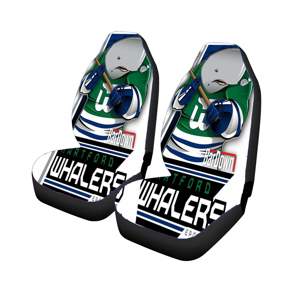 Hartford Whalers Car Seat Covers