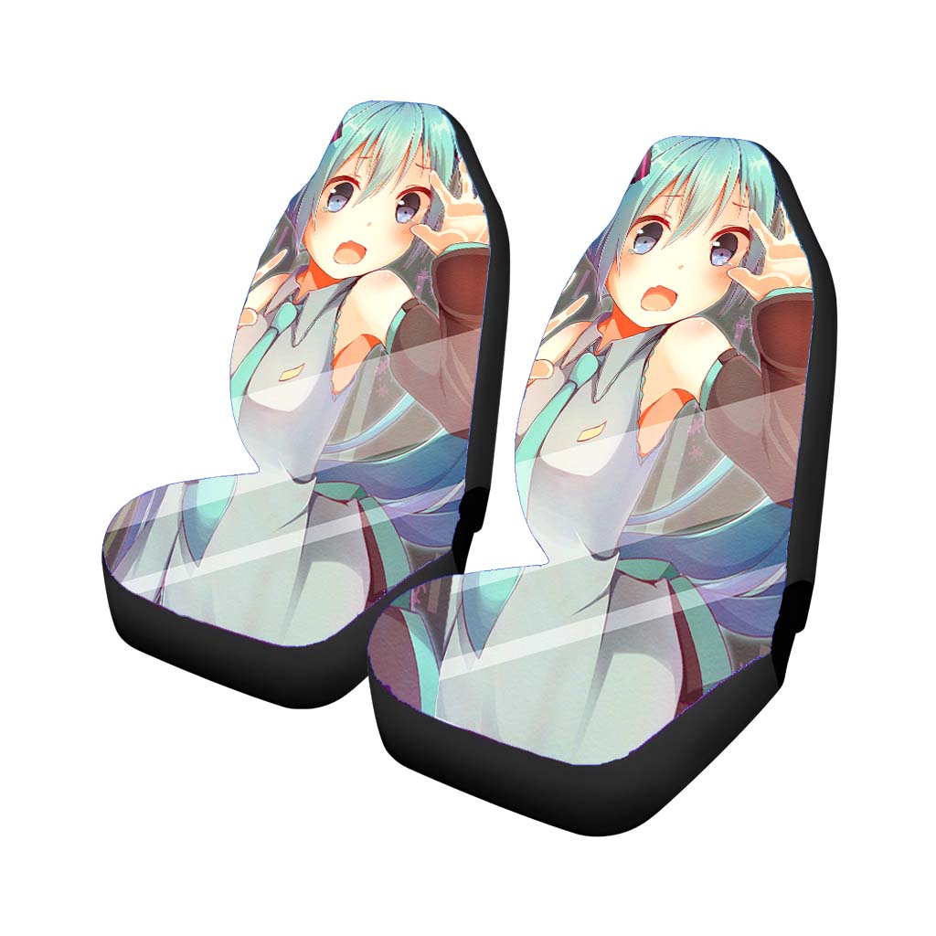 Hatsune Miku Mirror Car Seat Covers