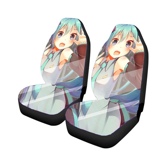 Hatsune Miku Mirror Car Seat Covers