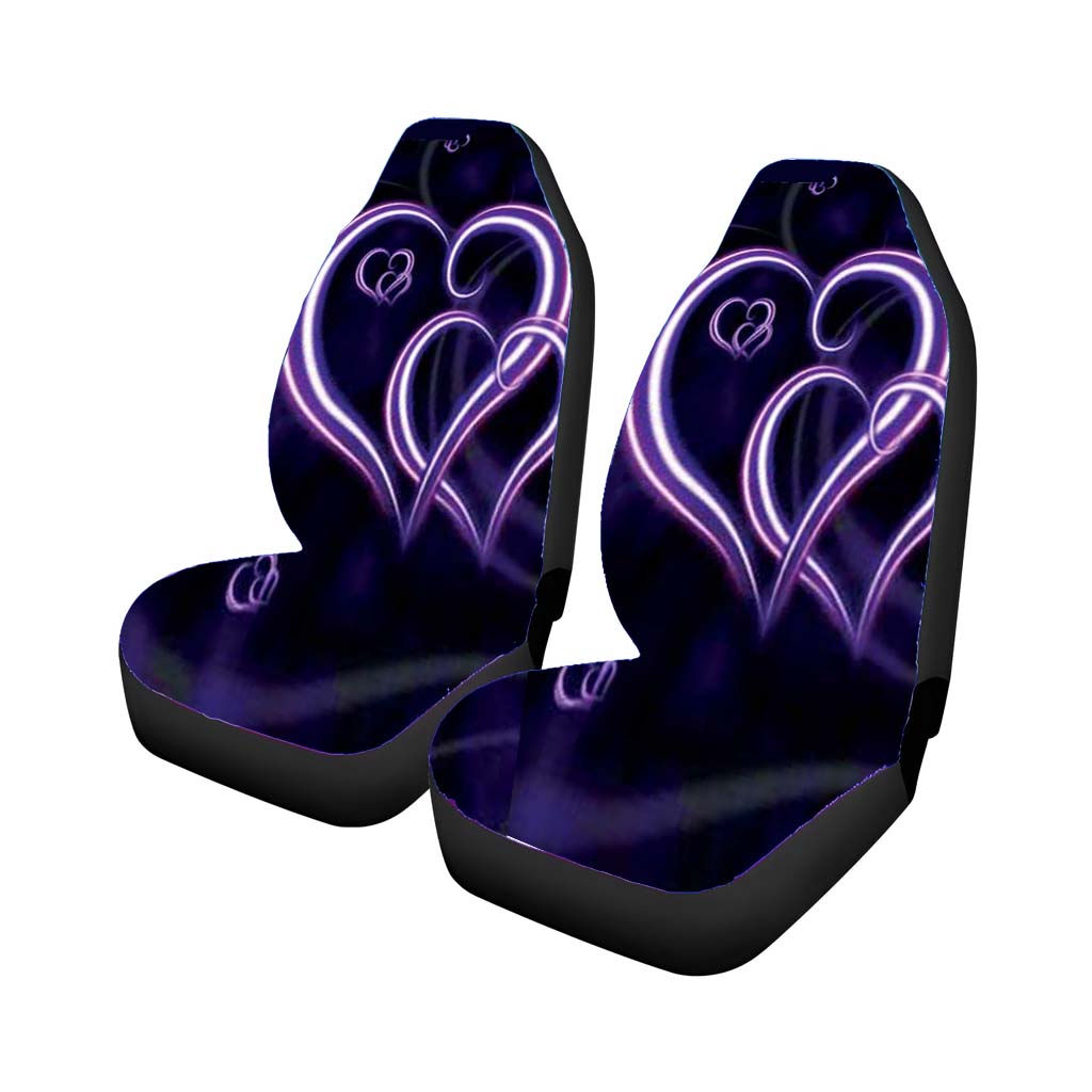 Hearts Swirly Car Seat Covers