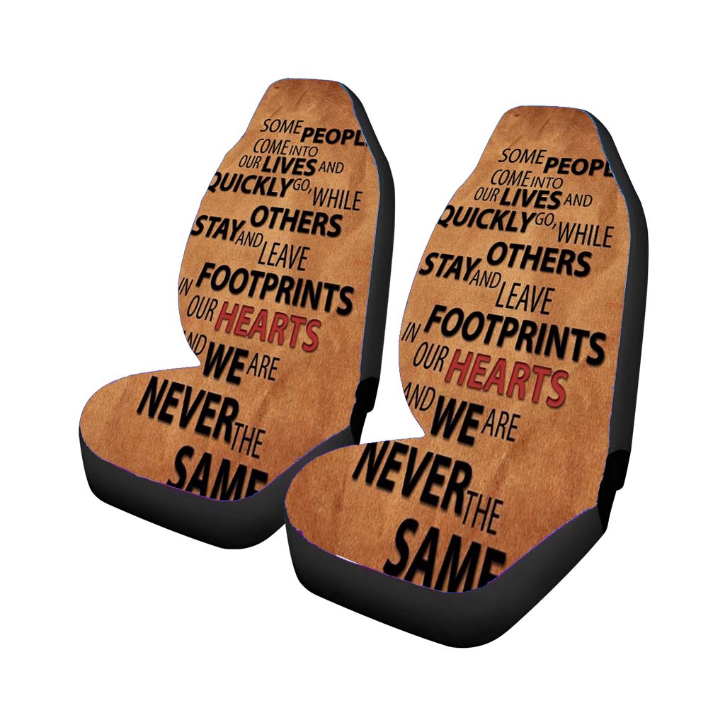 Hearts Word- Car Seat Covers