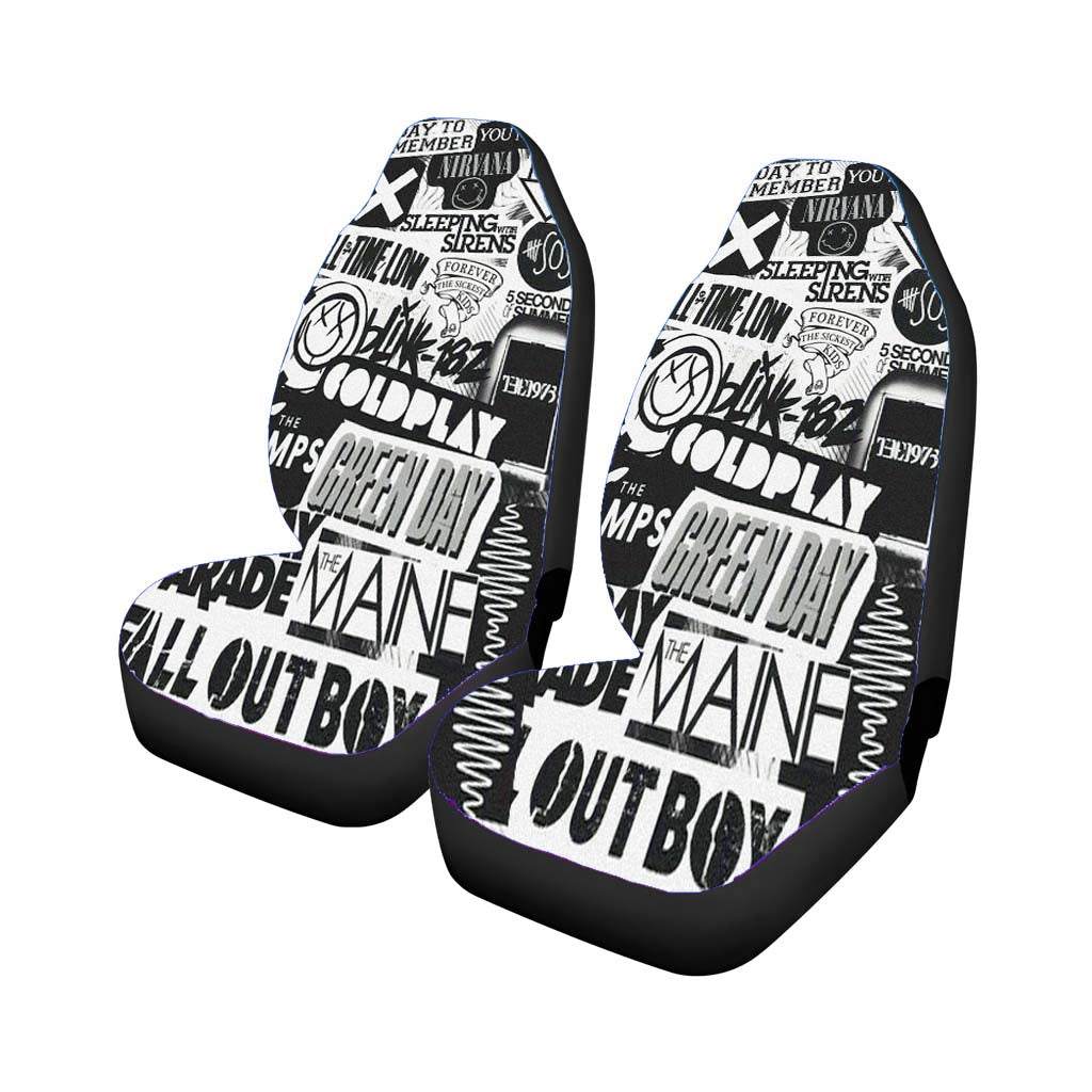 Heavy Metal Rock Band Logo Car Seat Covers