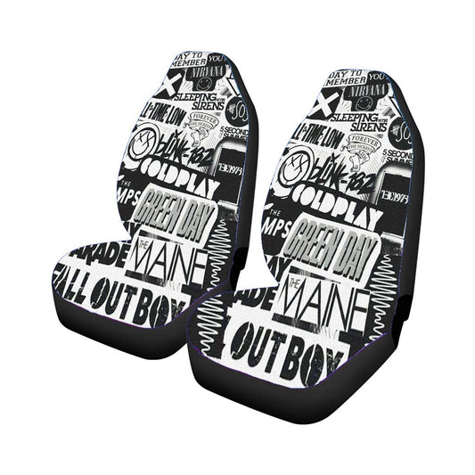 Heavy Metal Rock Band Logo Car Seat Covers
