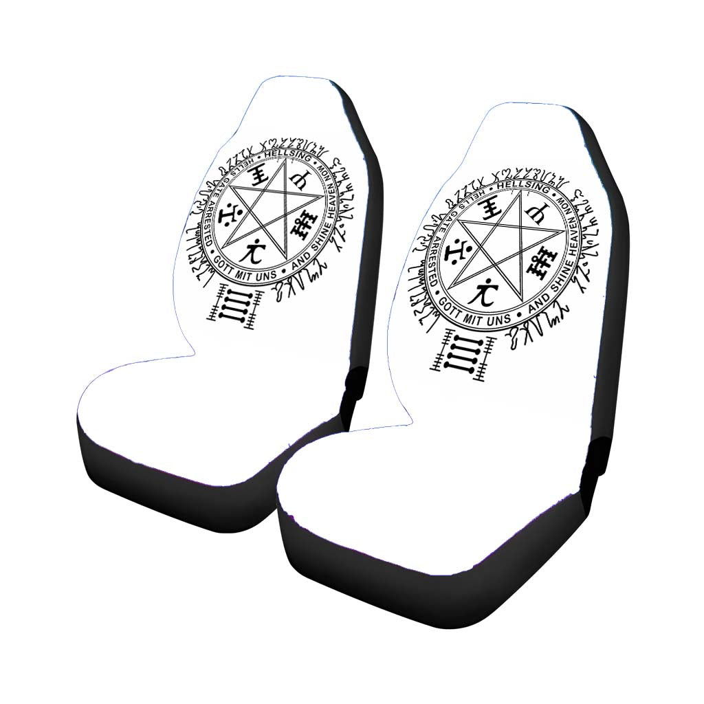 Hellsing Ultimate Logo Car Seat Covers