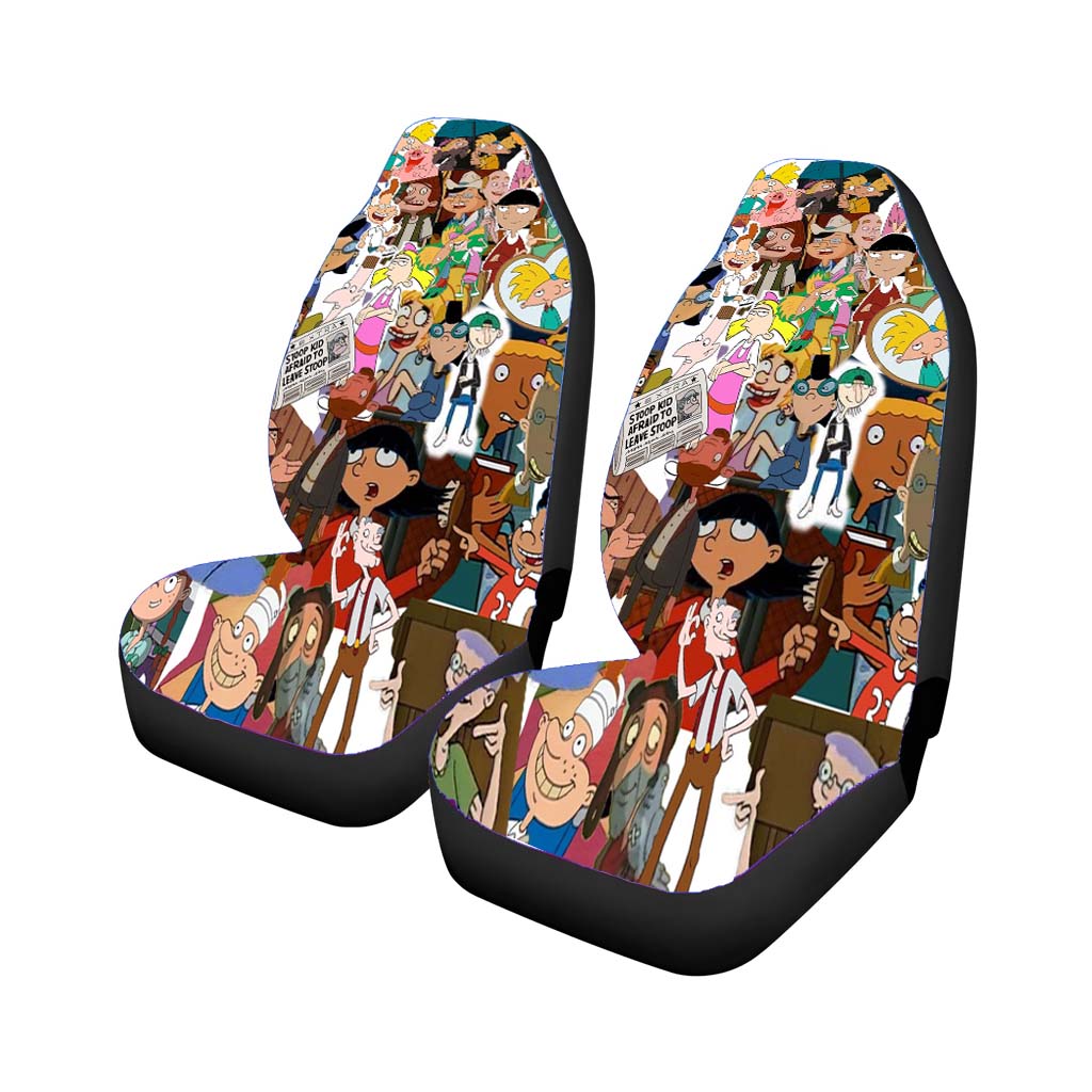 Hey Arnold 90S Collage Photo Car Seat Covers