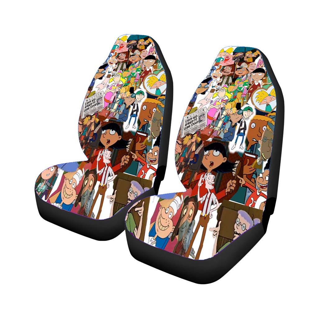 Hey Arnold Collages Car Seat Covers