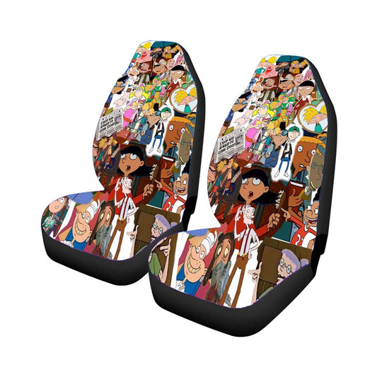 Hey Arnold Collages Car Seat Covers